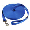 Picture of HIKISS Long Dog Leash Obedience Recall Training Agility Lead with Thickening Material for Large Dog - 15ft 20ft 30ft 50ft 100ft Training Leash(Blue 50ft)