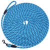 Picture of Hi Kiss Check Cord Large,Medium Small Dogs/Puppy Obedience Recall Training Agility Lead - 15ft 20ft 30ft 50ft Training Leash(Sky Blue 50ft-Diam 1/3"-1 Hook)