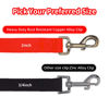 Picture of HIKISS Long Dog Leash Obedience Recall Training Agility Lead with Thickening Material for Large Dog - 15ft 20ft 30ft 50ft 100ft Training Leash(Red 20ft)