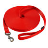 Picture of HIKISS Long Dog Leash Obedience Recall Training Agility Lead with Thickening Material for Large Dog - 15ft 20ft 30ft 50ft 100ft Training Leash(Red 50ft)
