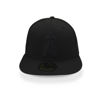 Picture of New Era 59Fifty Hat MLB Basic Anaheim Angels Black Fitted Baseball Cap (7 3/8)