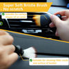 Picture of Gven Car Detailing Brush Set Car Cleaning Gel Interior Kit Auto Dust Brush Air Vent Duster & Soft Dust Remover Wheel Brush Interior Cleaner Tool Car Accessories for Women Men (5 in 1)