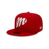 Picture of New Era Atlanta Braves MLB Basic 59Fifty Hat, Adult, Red/White, 7 3/4