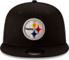 Picture of New Era NFL 9FIFTY Adjustable Snapback mens Hat Cap One Size Fits All (Pittsburgh Steelers)