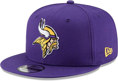 Picture of New Era NFL 9FIFTY Adjustable Snapback Hat Cap One Size Fits All (Minnesota Vikings Purple)