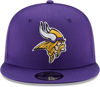 Picture of New Era NFL 9FIFTY Adjustable Snapback Hat Cap One Size Fits All (Minnesota Vikings Purple)