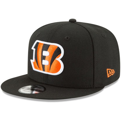 Picture of New Era NFL 9FIFTY Adjustable Snapback mens Hat Cap One Size Fits All (Cincinnati Bengals)