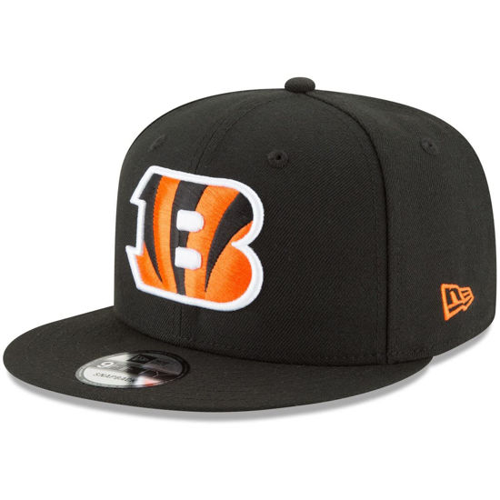 Picture of New Era NFL 9FIFTY Adjustable Snapback mens Hat Cap One Size Fits All (Cincinnati Bengals)