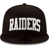 Picture of New Era NFL 9FIFTY Adjustable Snapback Hat Cap One Size Fits All (Las Vegas Raiders Arch Logo)