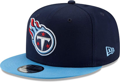 Picture of New Era NFL 9FIFTY 2-Tone Adjustable Snapback Hat Cap One Size Fits All (Tennessee Titans)