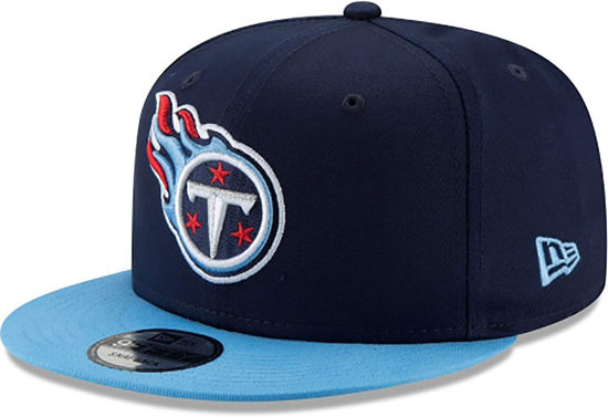 Picture of New Era NFL 9FIFTY 2-Tone Adjustable Snapback Hat Cap One Size Fits All (Tennessee Titans)
