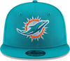 Picture of New Era NFL 9FIFTY Adjustable Snapback Hat Cap One Size Fits All (Miami Dolphins)