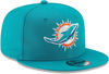 Picture of New Era NFL 9FIFTY Adjustable Snapback Hat Cap One Size Fits All (Miami Dolphins)