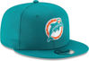 Picture of New Era NFL 9FIFTY Adjustable Snapback Hat Cap One Size Fits All (Miami Dolphins Historic Logo)