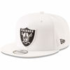 Picture of New Era NFL 9FIFTY Adjustable Snapback Hat Cap One Size Fits All (Las Vegas Raiders White)