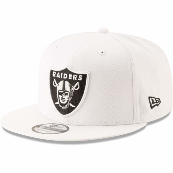 Picture of New Era NFL 9FIFTY Adjustable Snapback Hat Cap One Size Fits All (Las Vegas Raiders White)