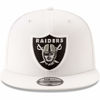 Picture of New Era NFL 9FIFTY Adjustable Snapback Hat Cap One Size Fits All (Las Vegas Raiders White)