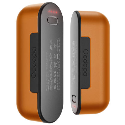 Picture of OCOOPA Hand Warmers Rechargeable 2 Pack, Magnetic Electric Handwarmer, 4 Levels Heat Up to 137℉, USB-C Portable Charger 10000mAh, Raynauds, Golf, Christmas Tech Gifts for Men, UT2s(MagTwins)