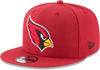 Picture of New Era mens NFL 9FIFTY Adjustable Snapback Hat Cap One Size Fits All (Arizona Cardinals)