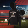Picture of Team Fan Apparel NFL Adult Unisex Retro Gameday Ultra Soft Fleece Hooded Sweatshirt, Officially Licensed Football Hoodie (Cleveland Browns - Black, Adult XX-Large)