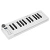 Picture of M-WAVE 25 Key Bluetooth USB MIDI Keyboard Controller, Portable and Rechargeable Midi Controller For Mac and PC, Dynamic Keybed Music Production, Smart Chord, Scale Modes, Software Included (Mini)