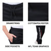 Picture of Ultra Game Boys' Standard NFL Black Snow Fleece Jogger Sweatpants