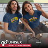Picture of Campus Colors NCAA Adult Gameday Cotton T-Shirt - Premium Quality - Semi-Fitted Style - Officially Licensed Product (UCSB Gauchos - Navy, Small)