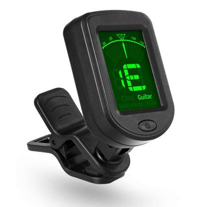 Picture of Guitar Tuner Clip On Ukulele Tuner 1 Pack for Guitar Bass Ukulele Violin banjo Tuner