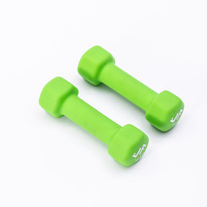 Picture of JFIT Neoprene Dumbbell Pairs, 2 LB