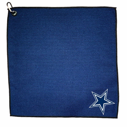 Picture of Team Golf NFL Dallas Cowboys Microfiber Golf Towel, 15x15 (Multicolor)