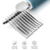 Picture of Poodle Dematting Fur Rake Comb Brush for Dogs and Cats - Long 2.5" Steel Safety Blades Metal Comb for Detangling Matted or Knotted Undercoat Hair