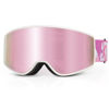 Picture of EXP VISION Kids Ski/Snowboard Goggles, Child Snow Goggles Over Glasses for Boys Girls Toddler Age 4-14 (Kids Ski Goggles-Cherry Pink)