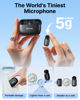 Picture of BOYA Mini Wireless Microphone for iPhone with MFi Certified Ligntning Interface,Noise Cancellation, 30H Battery Life with Charging Case,Voice Changer Microphone,iPhone Microphone for Video Recording