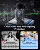 Picture of BOYA Mini Wireless Microphone for iPhone with MFi Certified Ligntning Interface,Noise Cancellation, 30H Battery Life with Charging Case,Voice Changer Microphone,iPhone Microphone for Video Recording