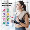 Picture of Fitness Tracker Watch with Heart Rate Monitor, Large Screen Activity Tracker with Pedometer, Sleep Monitor, Calories & Step Counter, 5ATM Waterproof Smart Watch for Women Men Fitness Watch for Sports