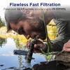 Picture of Membrane Solutions Personal Water Filter, Survival Filtration Straw Portable Gear, Emergency Preparedness, Supply for Drinking Hiking Camping Travel Hunting Fishing Team Family Outing (Camo, 4 Pack)