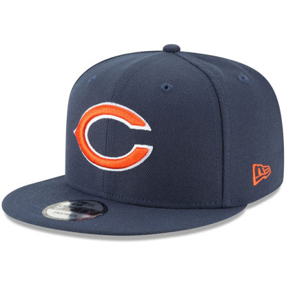 Picture of New Era NFL 9FIFTY Adjustable Snapback Hat Cap One Size Fits All (Chicago Bears)