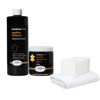 Picture of Furniture Clinic Leather Easy Restoration Kit | with Leather Recoloring Balm, Cleaner, Sponge, and Cloth | Leather Repair Kit for Scratched and Faded Leather Furniture (Ivory)