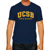 Picture of Campus Colors NCAA Adult Gameday Cotton T-Shirt - Premium Quality - Semi-Fitted Style - Officially Licensed Product (UCSB Gauchos - Navy, XX-Large)