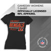 Picture of Team Fan Apparel NFL Gameday Women's Relaxed Fit T-Shirt - Rib Neck Contour - Tagless Short Sleeve Tee - Stay Cool & Stylish (Cincinnati Bengals - Black, Womens Large)