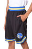 Picture of Ultra Game NBA Golden State Warriors Mens Woven Basketball Shorts, Team Color, X-Large