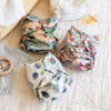 Picture of Esembly Cloth Diaper Outer, Swim Diaper, Waterproof Diaper Cover, Leak-Proof, Breathable Layer Over Prefolds, Flats or Fitteds, Reusable Diaper with Snap Closure - Size 2 (18-35lbs), Botanic Garden