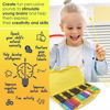 Picture of MINIARTIS Glockenspiel Xylophone | 25 Note Colorful Metal Keys Xylophone for Kids | Percussion Musical Instrument | Includes Music Songbook with 20 Songs, Yellow Carry Case