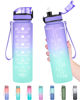 Picture of Enerbone 32 oz Water Bottle, Leakproof BPA & Toxic Free, Motivational Water Bottle with Times to Drink and Straw, Fitness Sports Water Bottle with Strap for Office, Gym, Outdoor Sports