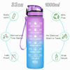Picture of Enerbone 32 oz Water Bottle, Leakproof BPA & Toxic Free, Motivational Water Bottle with Times to Drink and Straw, Fitness Sports Water Bottle with Strap for Office, Gym, Outdoor Sports