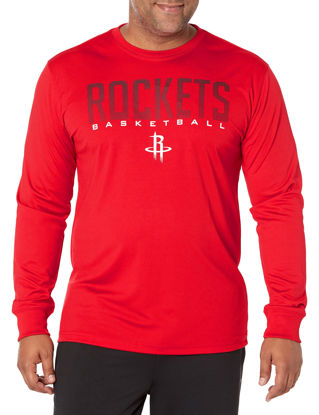 Picture of Ultra Game Men's Standard Long Sleeve Athletic Quick Dry Performance T-Shirt, Team Color, XX-Large