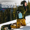 Picture of HydraPak Mountain Stow (500ml, 17oz) - Collapsible Water Bottle - Ultralight & Packable Travel Bottle, Flexible Ski, Hike, Bike or Climb Squeeze Flask - Sutro Green