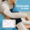 Picture of YESLIFE White UPF 50 Cooling Sports Arm Sleeve for Women, Men & Kid, UV Sun Protection Arm Sleeves for Men & Women - Tattoo Cover Up