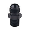 Picture of EVIL ENERGY 10AN Male Flare to 1/2" NPT Pipe Fitting Adapter Aluminum Straight Black