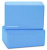 Picture of Fitvids Set of 2 High Density Yoga Blocks, 9"x6"x4" Each, Pair (Blue)